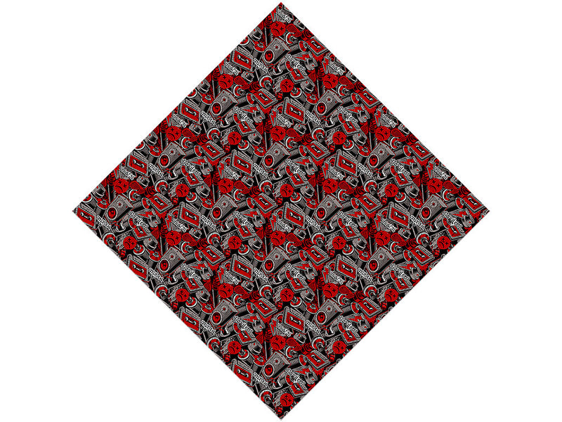 Long Run Graffiti Vinyl Wrap Pattern
