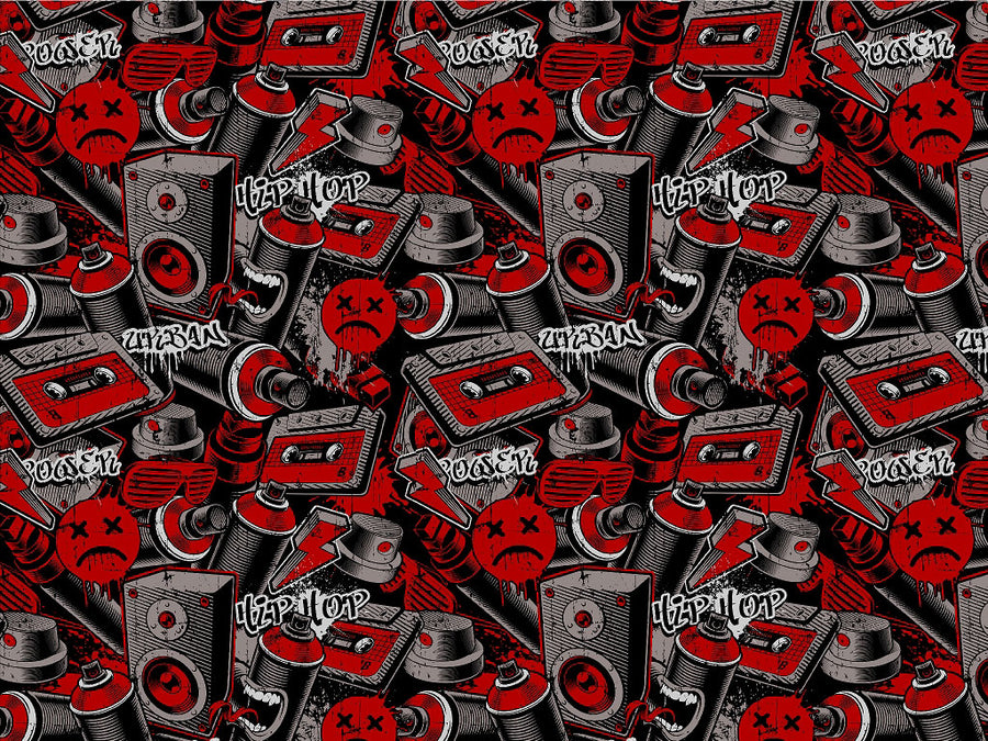 Long Run Graffiti Vinyl Wrap Pattern~Rwraps Series 914 Digitally Printed Vinyl Wrap~0