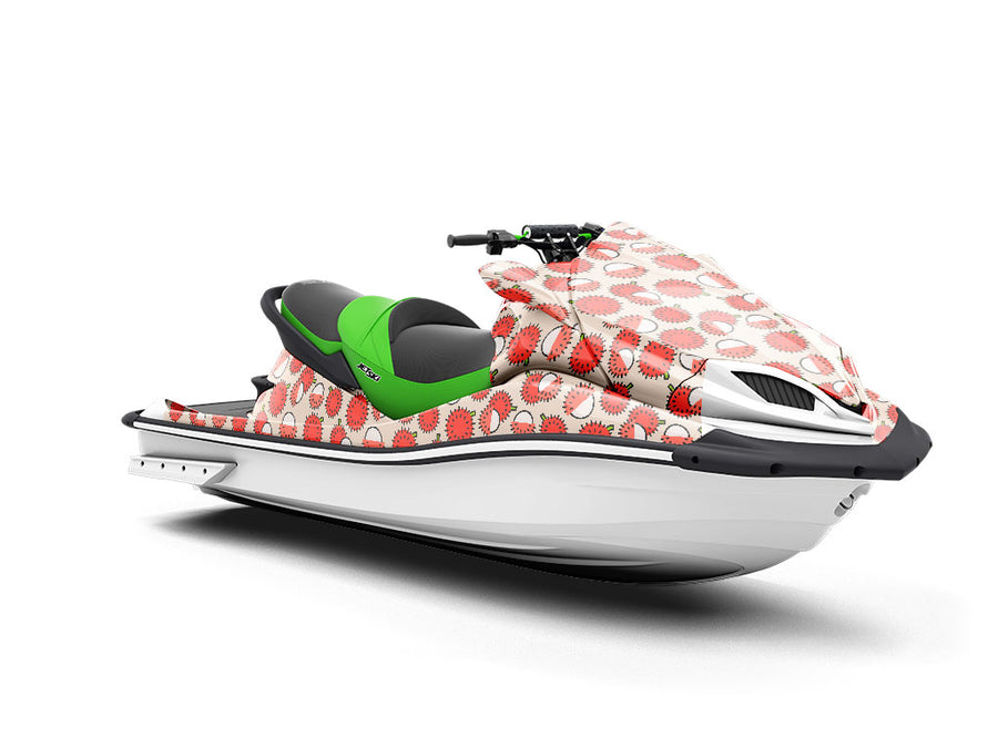 Longan Tang Fruit Jet Ski Vinyl Customized Wrap