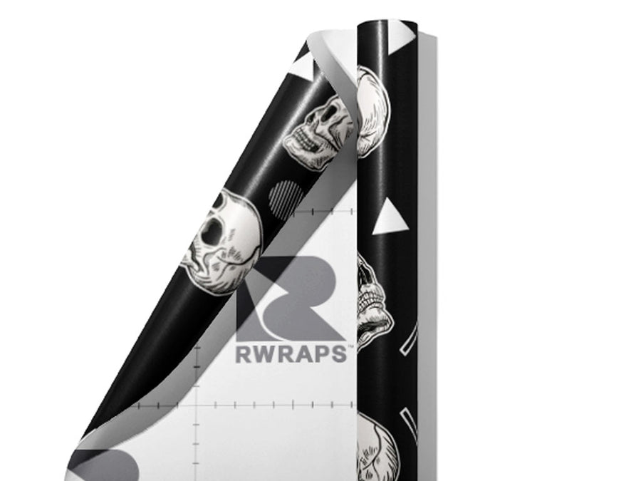 Look Around Halloween Wrap Film Sheets~Rwraps Series 914 Look Around Halloween Scrolled Sheet~3