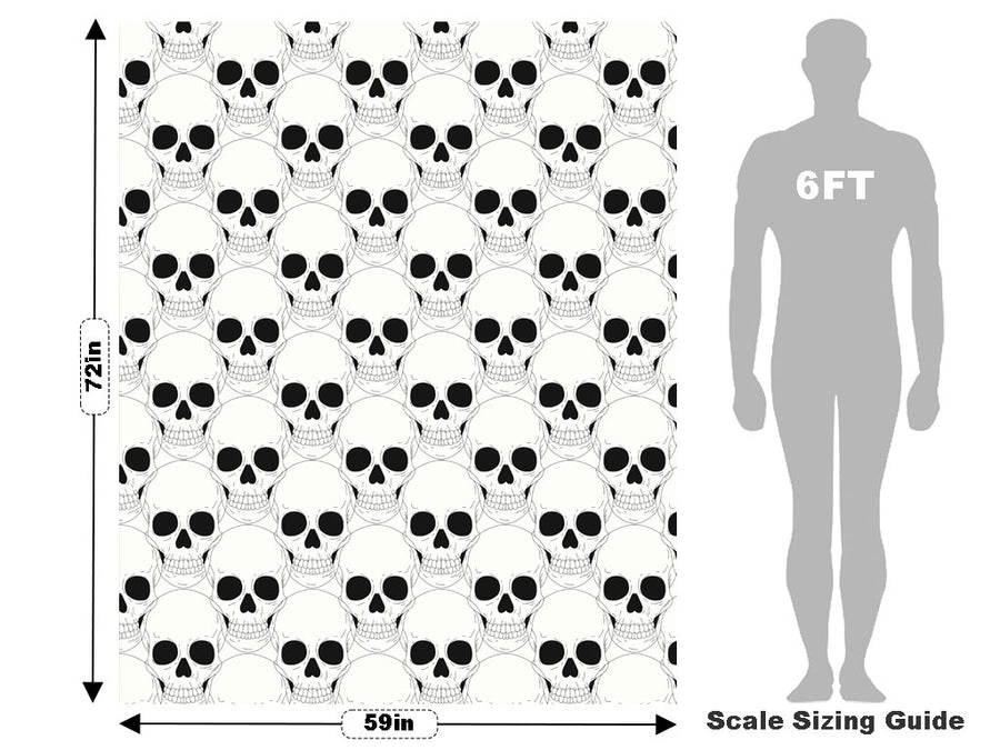 Look Away Halloween Vehicle Wrap Scale~Rwraps Series 914 Look Away Halloween Measurements~1