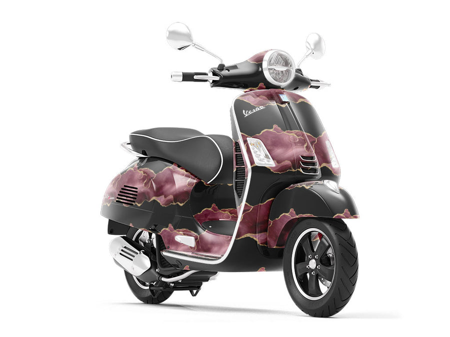 Lord Ares Gemstone Vespa Scooter Wrap Film