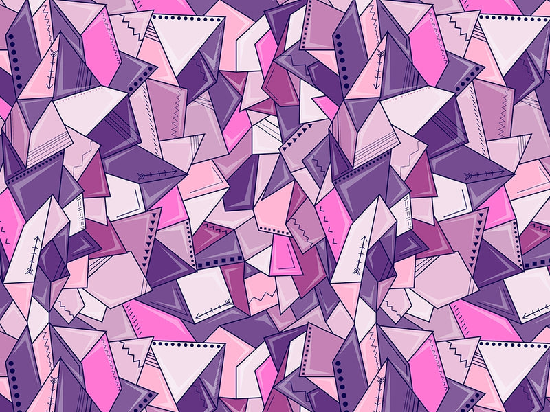 Lost Fairies Mosaic Vinyl Wrap Pattern~Rwraps Series 914 Digitally Printed Vinyl Wrap~0
