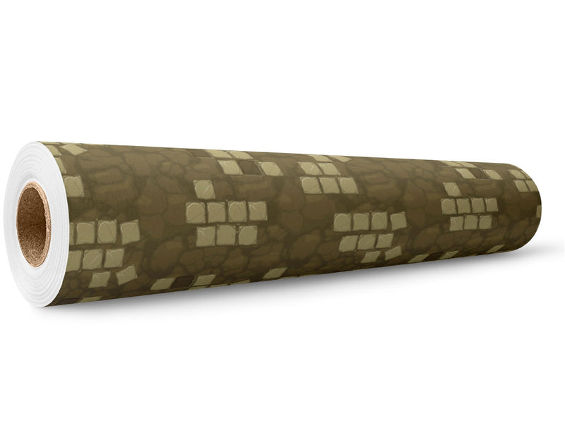 Lost Pathway Brick Wrap Film Wholesale Roll~Rwraps Series 914 Digitally Printed Vinyl Roll~5