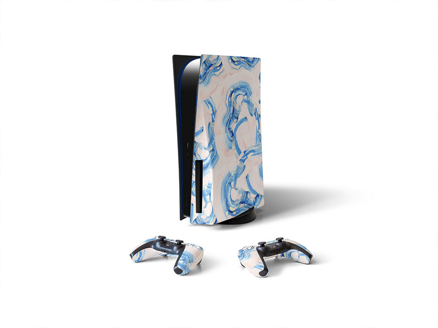 lost rivers abstract geometric Sony PS5 DIY Skin