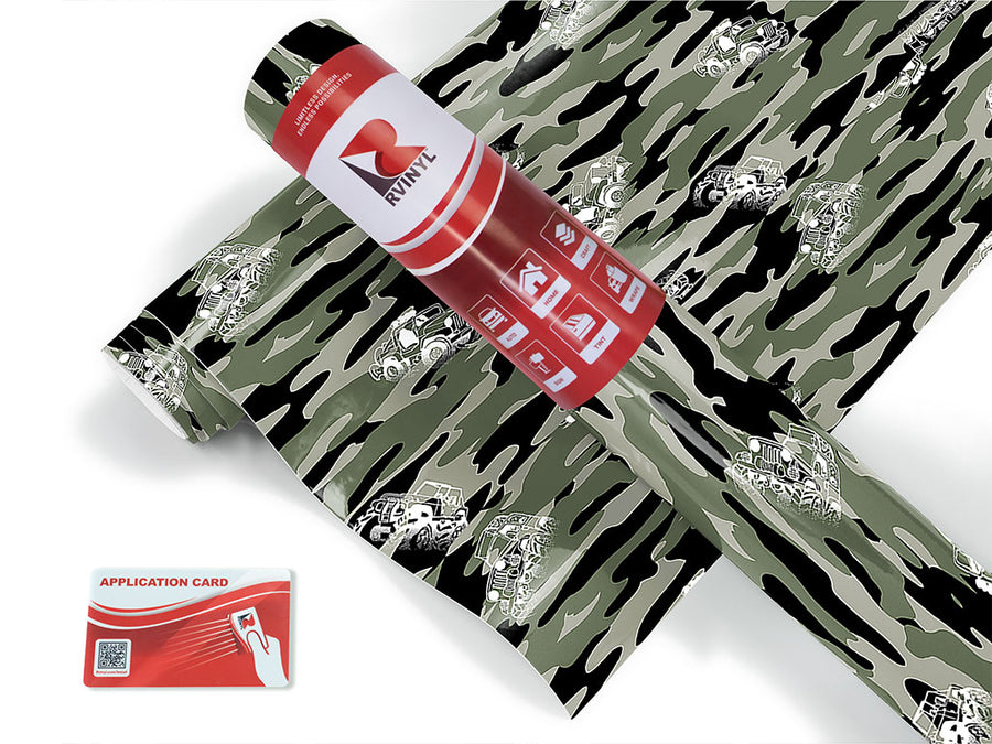 lost truck gearhead Craft Vinyl Roll