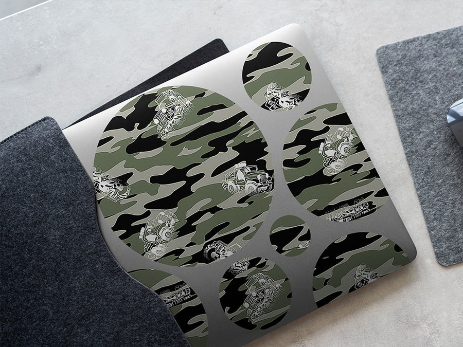 lost truck gearhead DIY Laptop Stickers