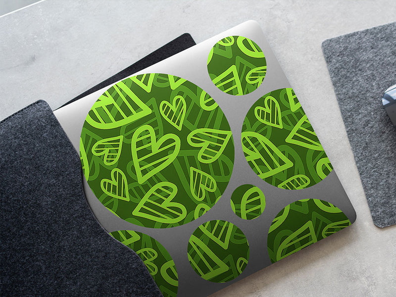 loud proclamations heart DIY Laptop Stickers