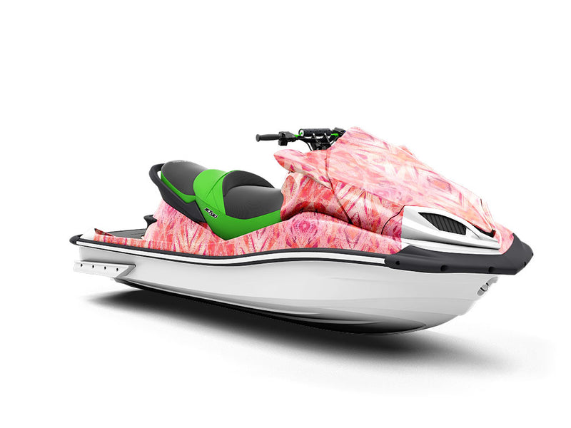 Love Games Watercolor Jet Ski Vinyl Customized Wrap