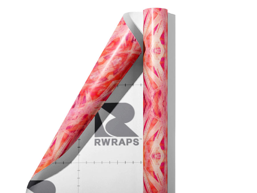 Love Games Watercolor Wrap Film Sheets~Rwraps Series 914 Love Games Watercolor Scrolled Sheet~3