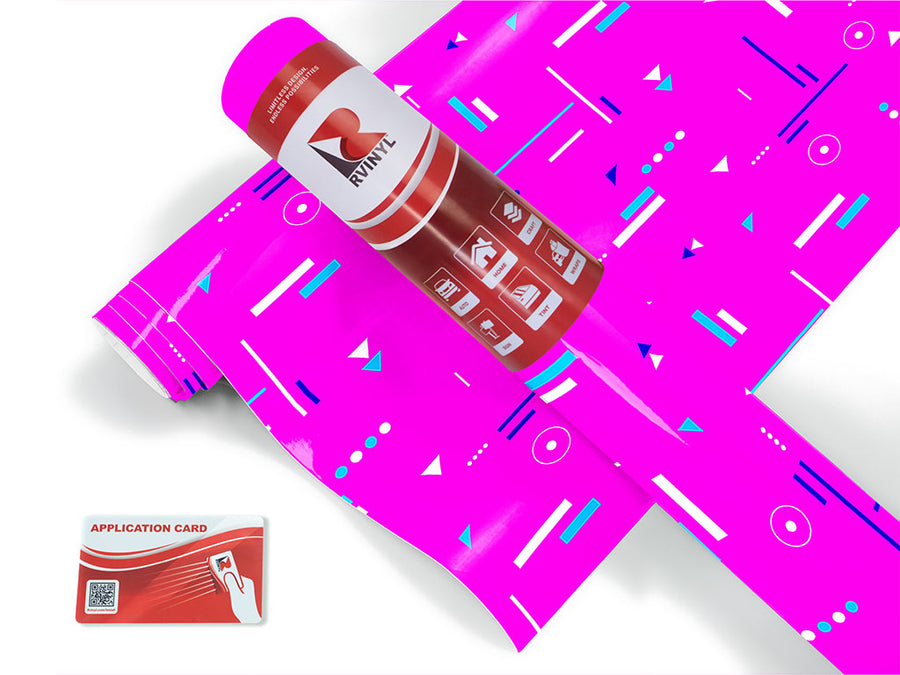 love lost abstract geometric Craft Vinyl Roll