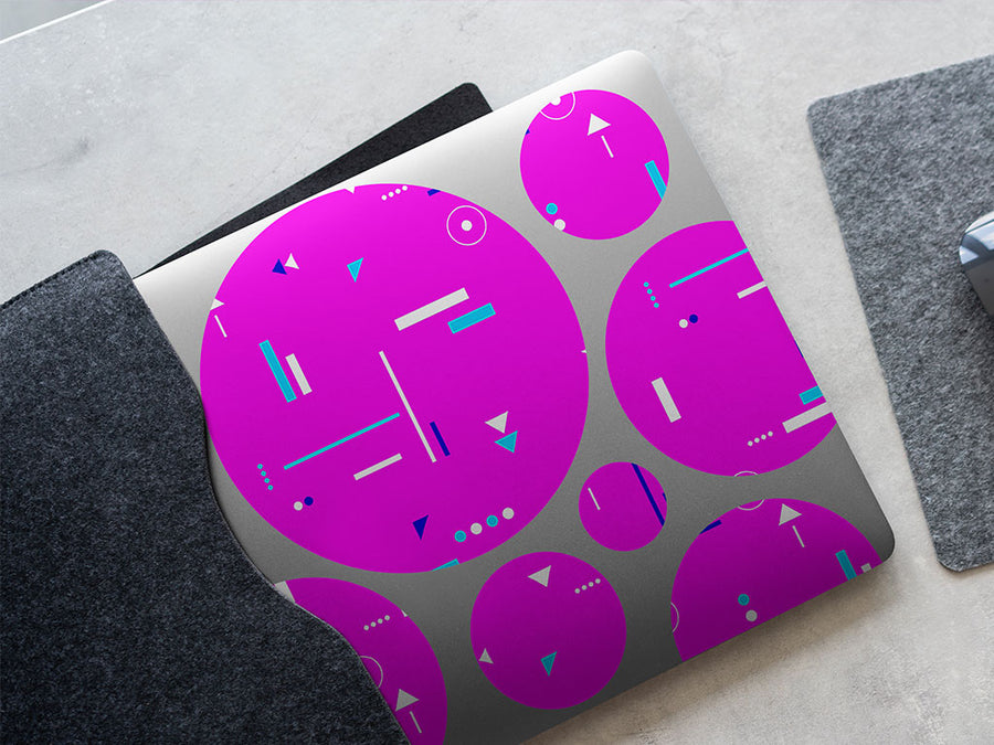 love lost abstract geometric DIY Laptop Stickers