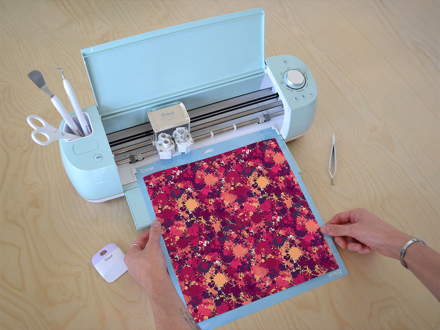 love resurrection paint splatter Cricut Compatible Vinyl