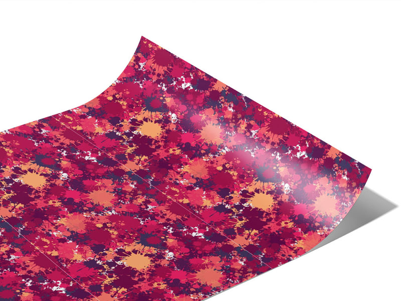 Love Resurrection Paint Splatter Vinyl Wraps~Rwraps Series 914 Digitally Printed Vinyl Wrap~0