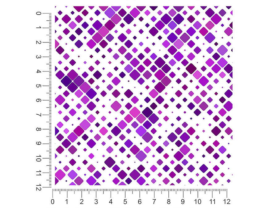 lovely iris mosaic 1ft x 1ft Craft Sheets