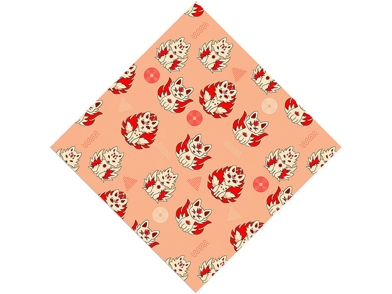 Lovely Kitsune Animal Vinyl Wrap Pattern