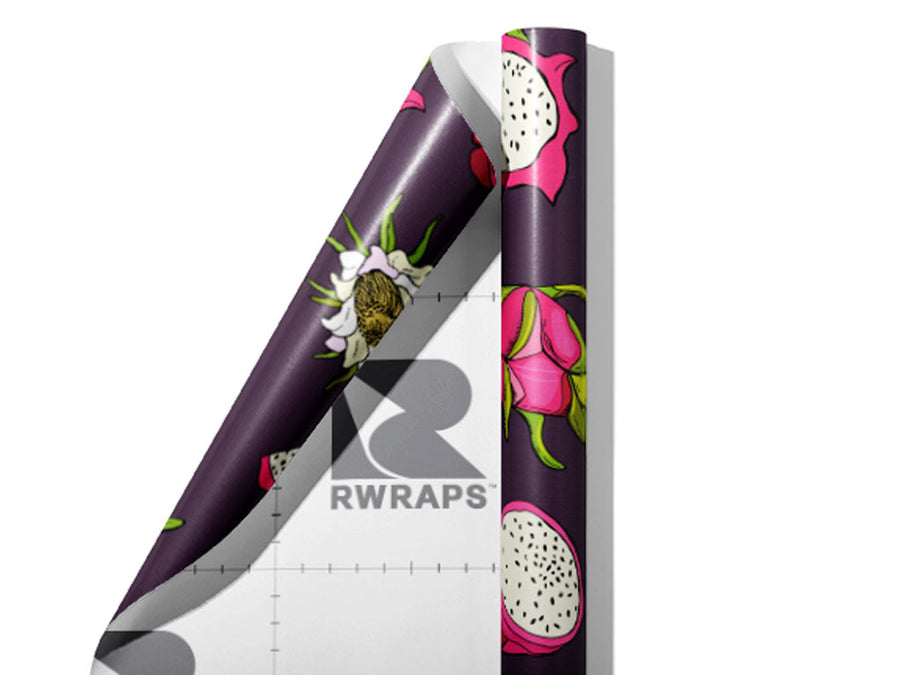 Lovely Lisa Fruit Wrap Film Sheets~Rwraps Series 914 Lovely Lisa Fruit Scrolled Sheet~3