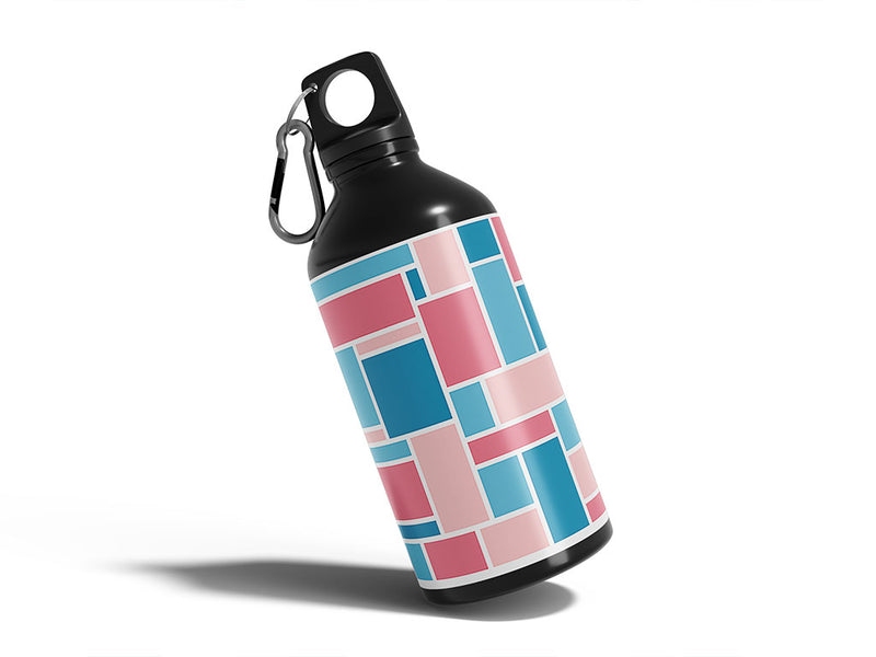 lovely sundries mosaic Water Bottle DIY Stickers