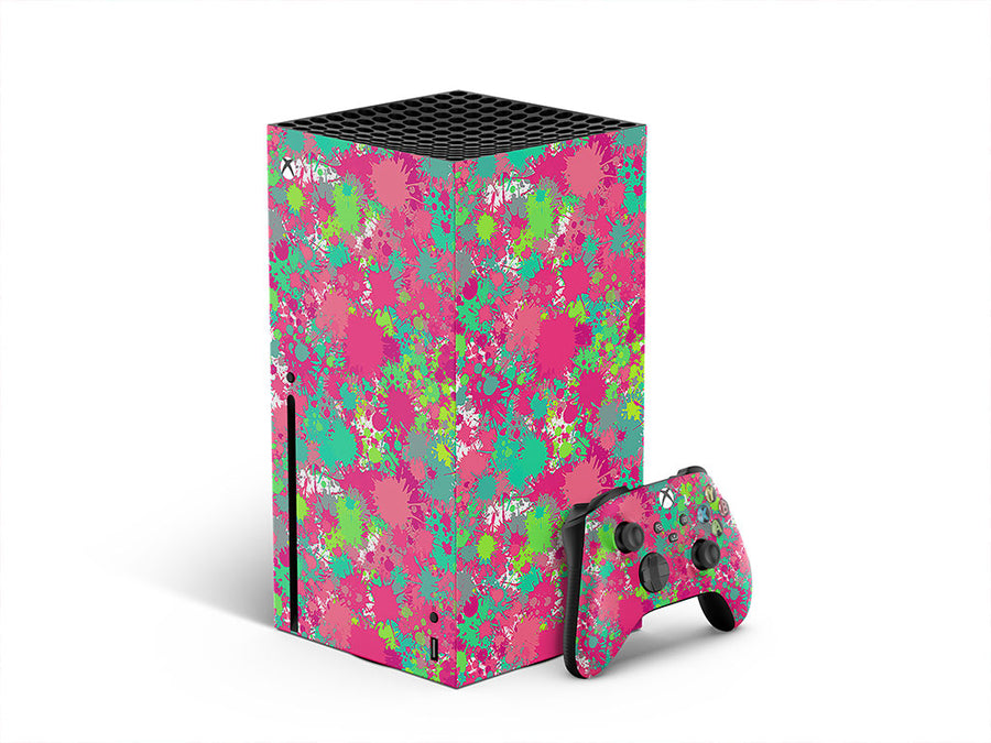 lovers spat paint splatter XBOX DIY Decal
