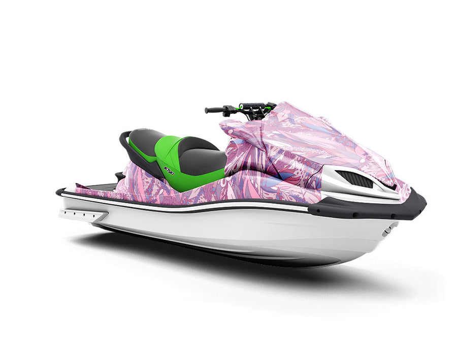 Loving Descent Floral Jet Ski Vinyl Customized Wrap