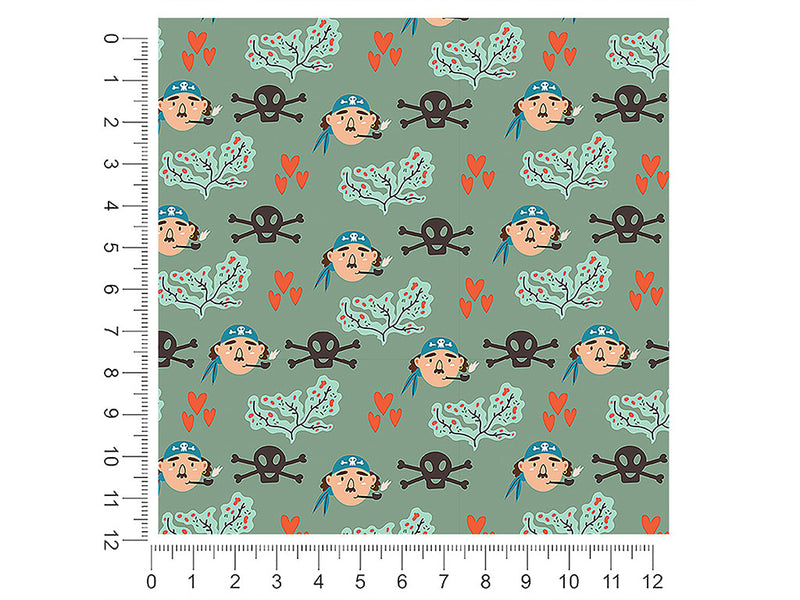 loyal shipmates pirate 1ft x 1ft Craft Sheets