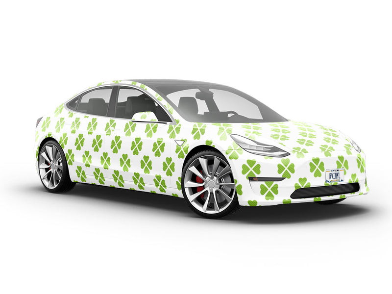 Lucky In Love Heart Vehicle Vinyl Wrap