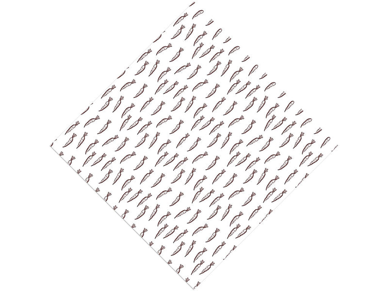 Lunar White Vegetable Vinyl Wrap Pattern