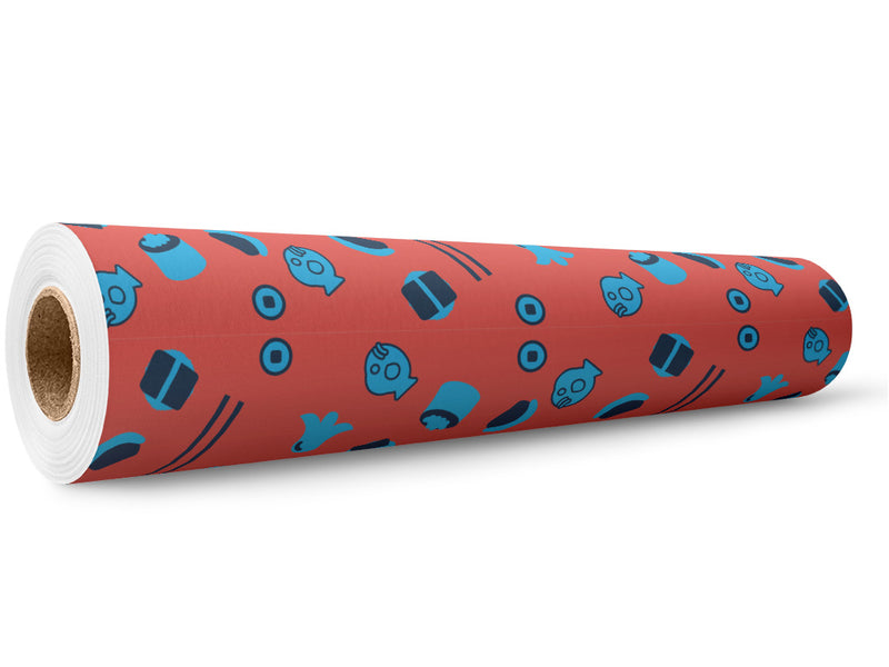 Lunch Menu Food Wrap Film Wholesale Roll~Rwraps Series 914 Digitally Printed Vinyl Roll~5