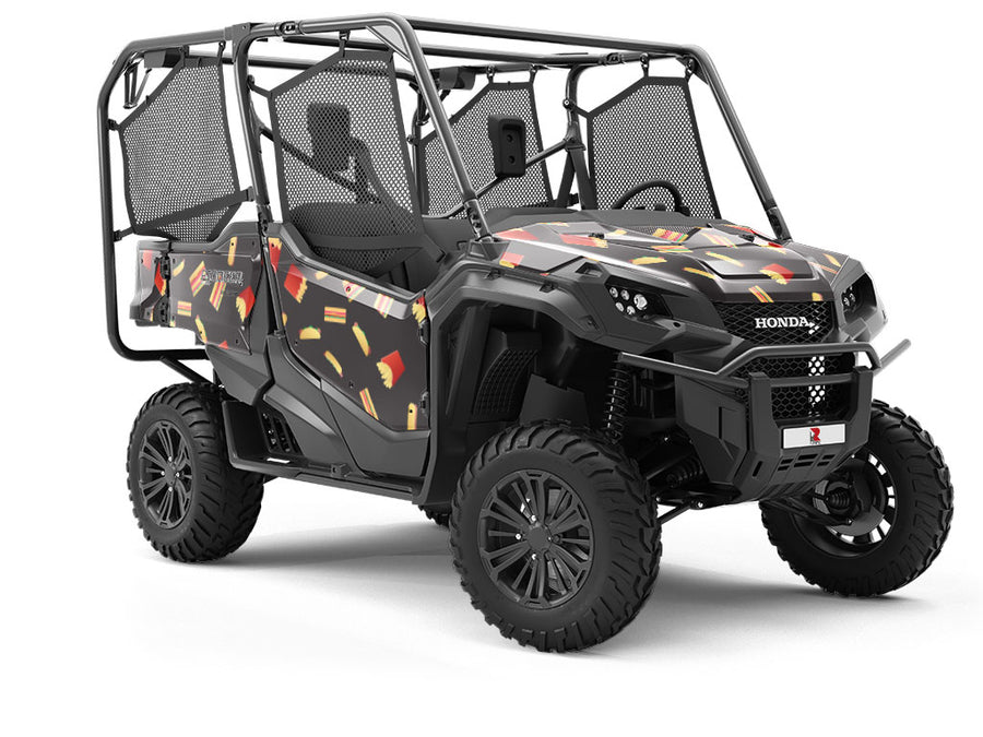 Lunch Menu Americana Utility Vehicle Vinyl Wrap