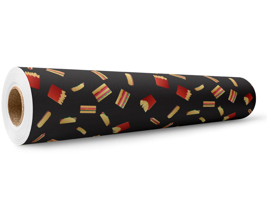 Lunch Menu Americana Wrap Film Wholesale Roll~Rwraps Series 914 Digitally Printed Vinyl Roll~5