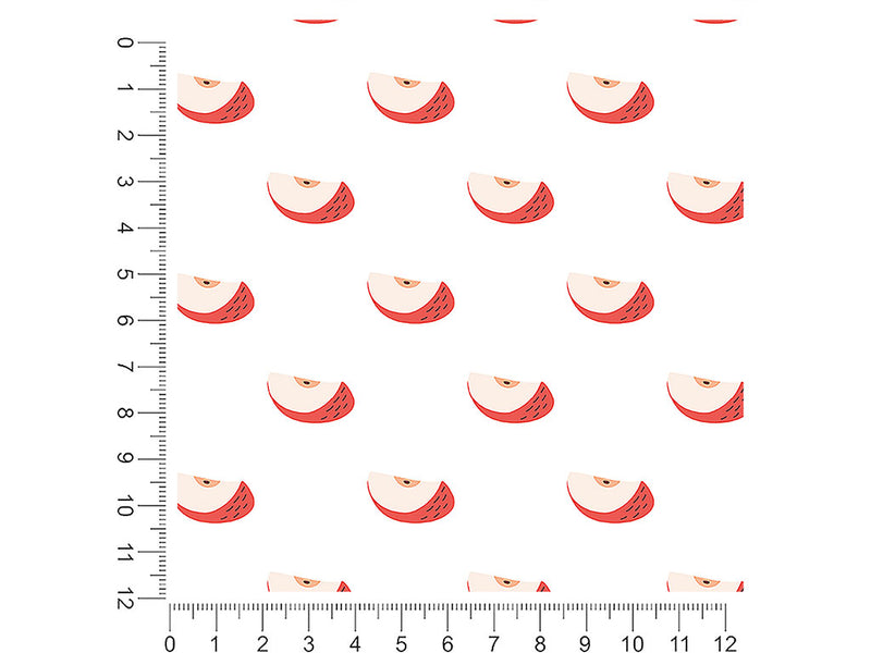 lunch snack fruit 1ft x 1ft Craft Sheets