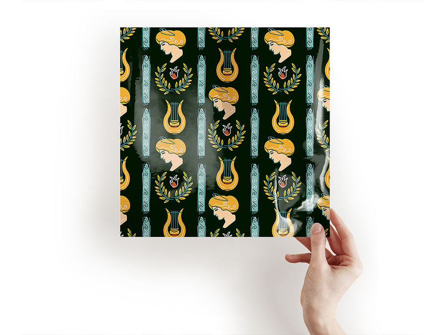 lyre lyre greco roman Craft Sheets