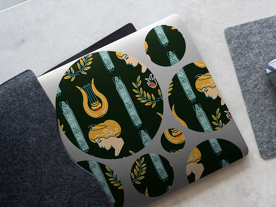 lyre lyre greco roman DIY Laptop Stickers