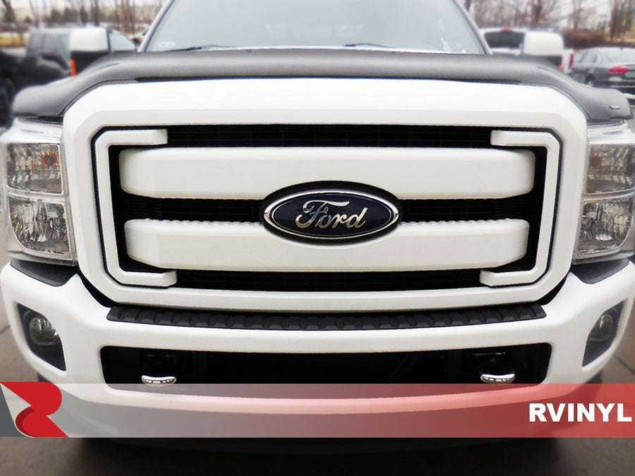 3M 2080 Series Matte White Grille Wrap