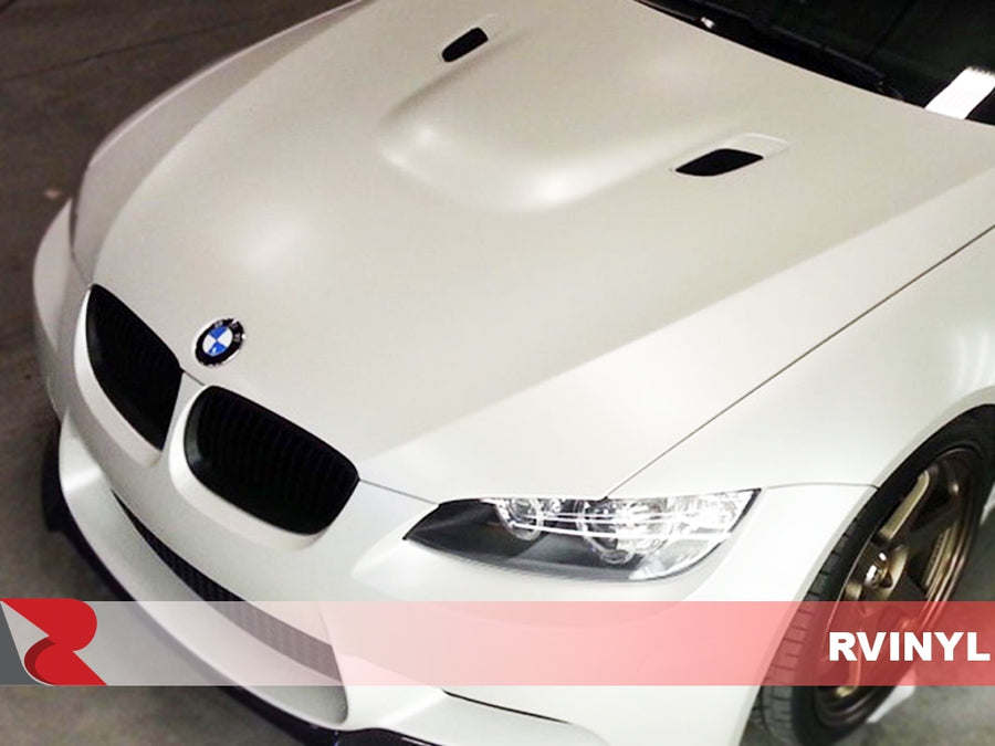 3M 2080 Series Matte White Hood Wrap