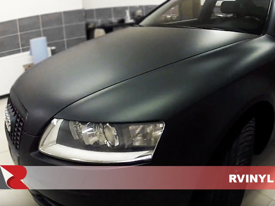 3M 2080 Series Matte Black Front Wrap