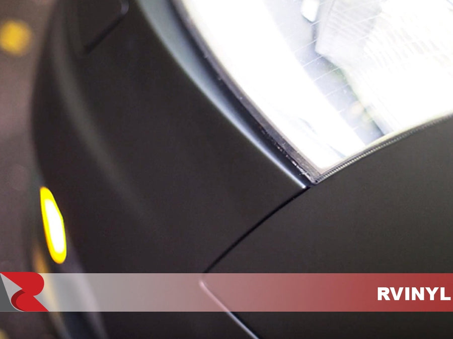 3M 2080 Series Matte Black Headlight Wrap