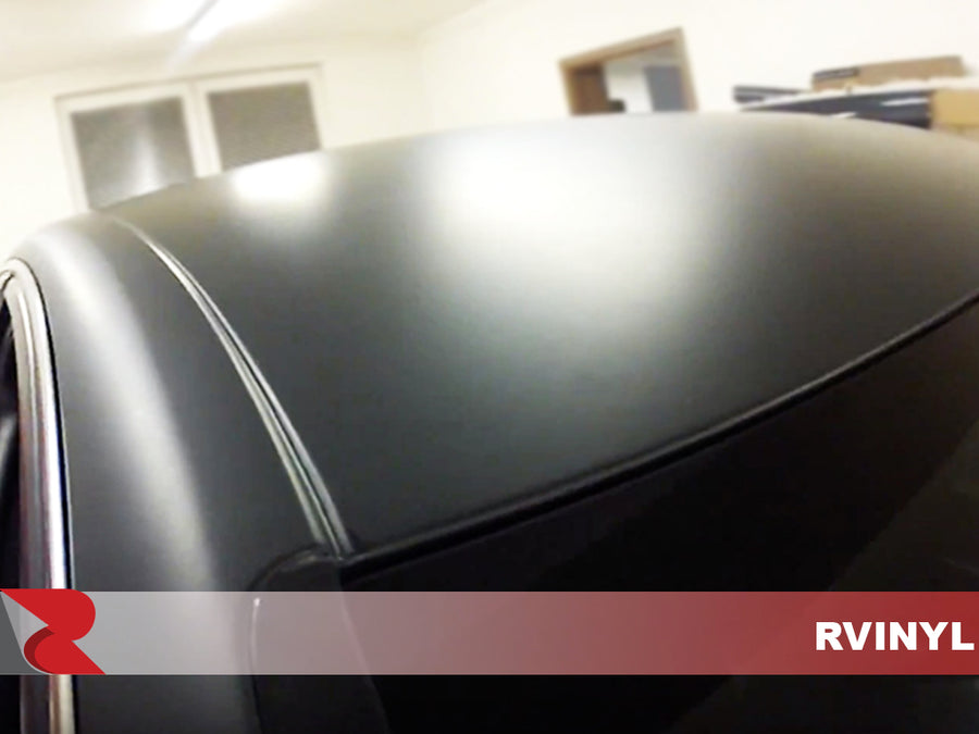 3M 2080 Series Matte Black Roof Wrap