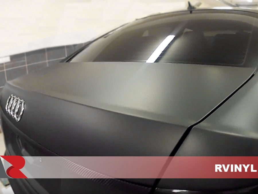 3M 2080 Series Matte Black Trunk Wrap