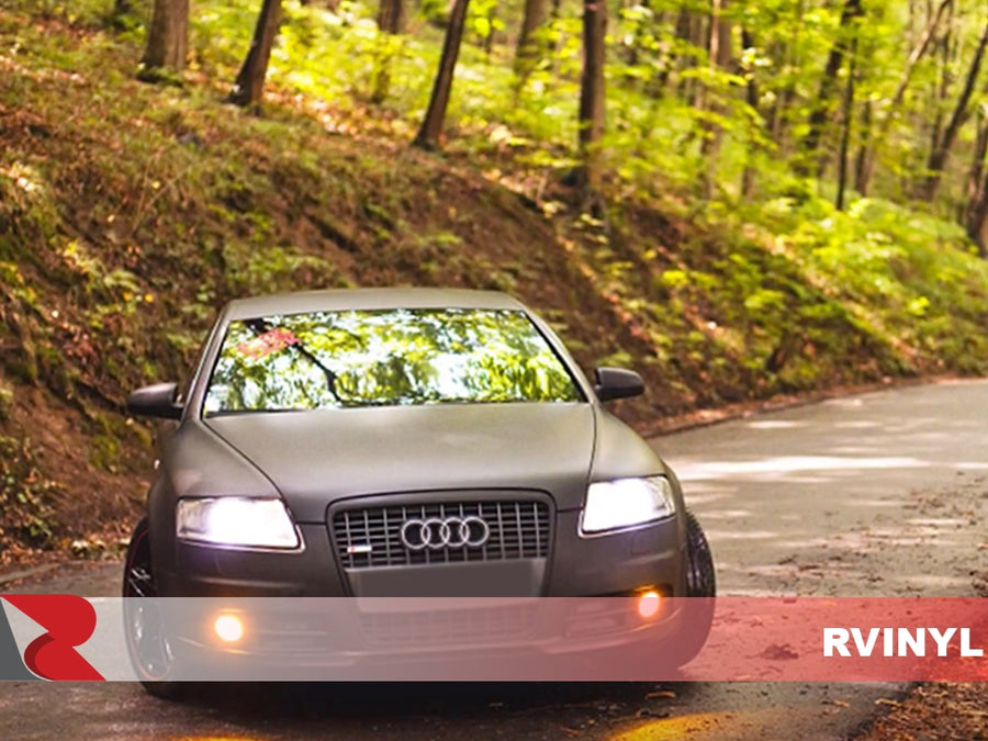 3M 2080 Series Matte Black Custom Front Wrap