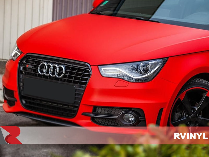 3M 2080 Series Matte Red BMW Front Grille Wrap