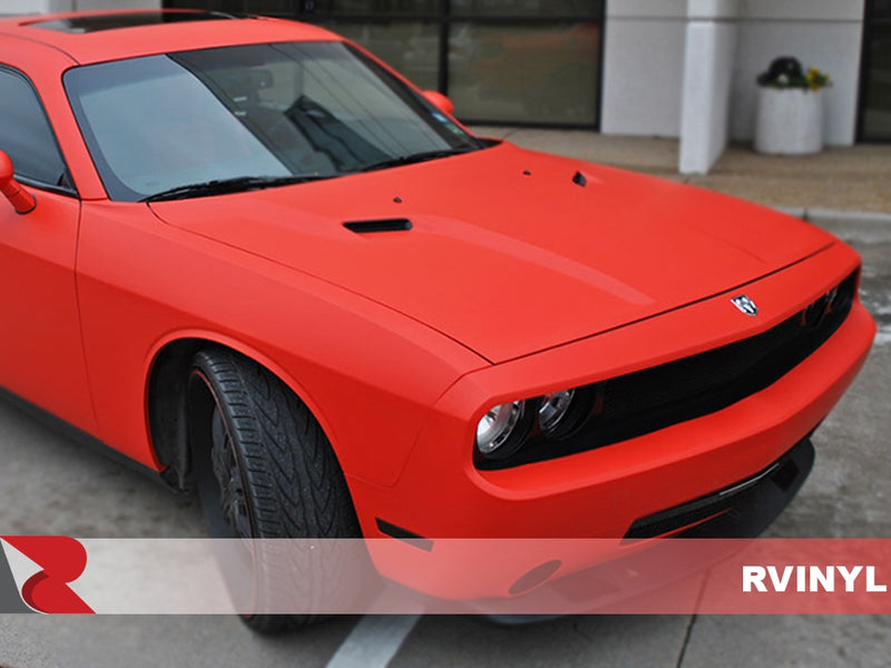 3M 2080 Series Matte Red Hood Wrap