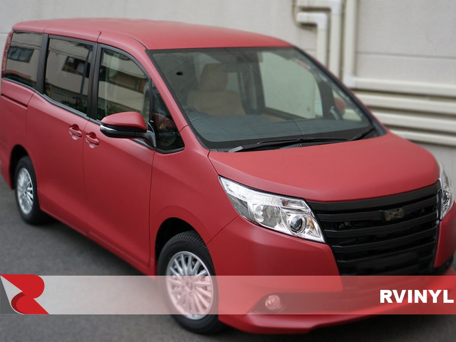 3M 2080 Series Matte Red Metallic Installed Wrap