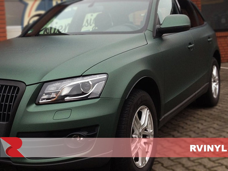 3M 2080 Series Matte Pine Green Metallic Headlight Wrap
