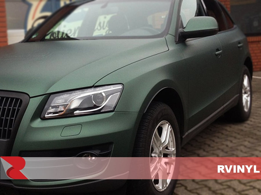 3M 2080 Series Matte Pine Green Metallic Headlight Wrap