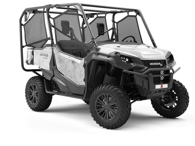Macael White Marble Utility Vehicle Vinyl Wrap