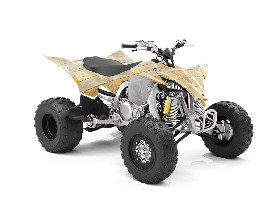 Macaroon Wood Plank ATV Wrapping Vinyl