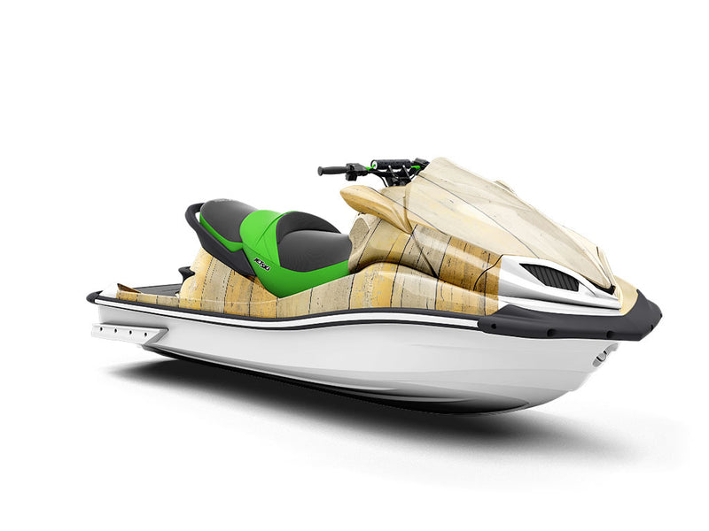Macaroon Wood Plank Jet Ski Vinyl Customized Wrap