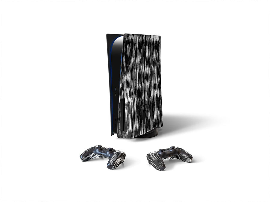 mad blur abstract geometric Sony PS5 DIY Skin