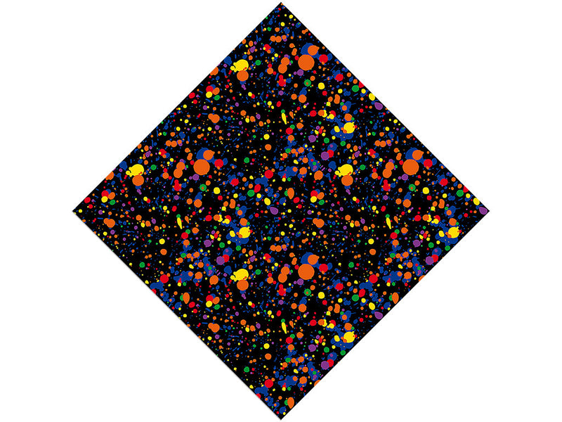 Mad World Paint Splatter Vinyl Wrap Pattern